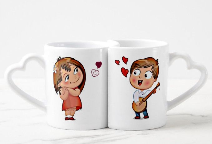 MUGS DOBLE AGARRADERA CORAZON