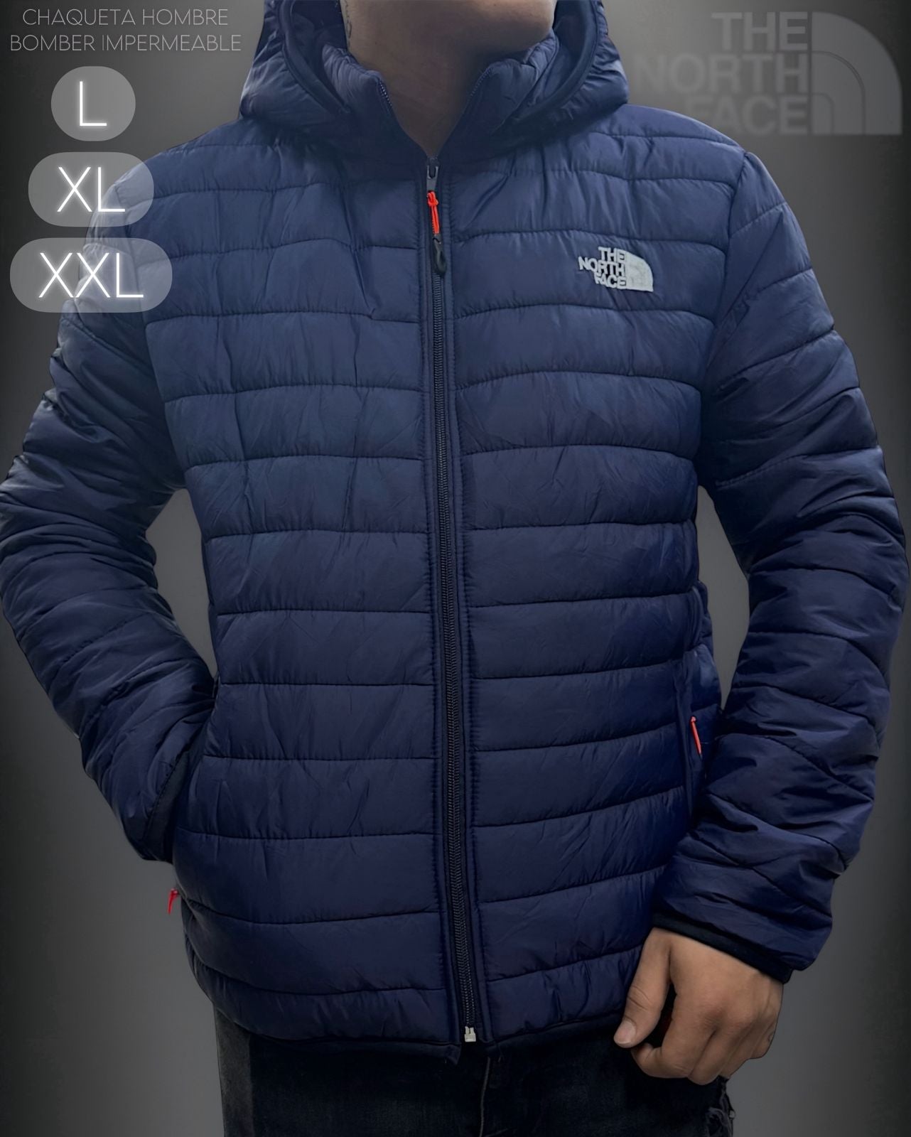 CHAQUETA BOMPER NORTH FACE ESTILO ORIGINAL AMERICANO
