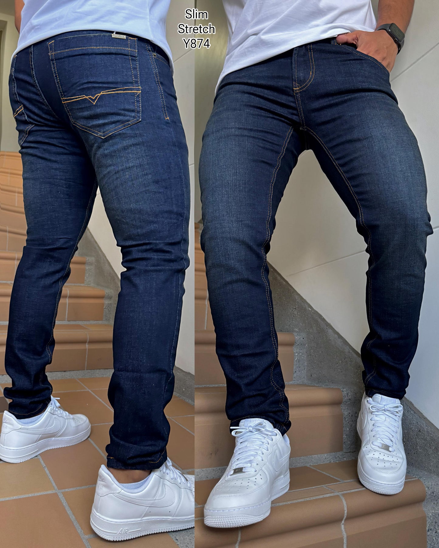 JEANS SLIM HOMBRE – URBAN STYLE