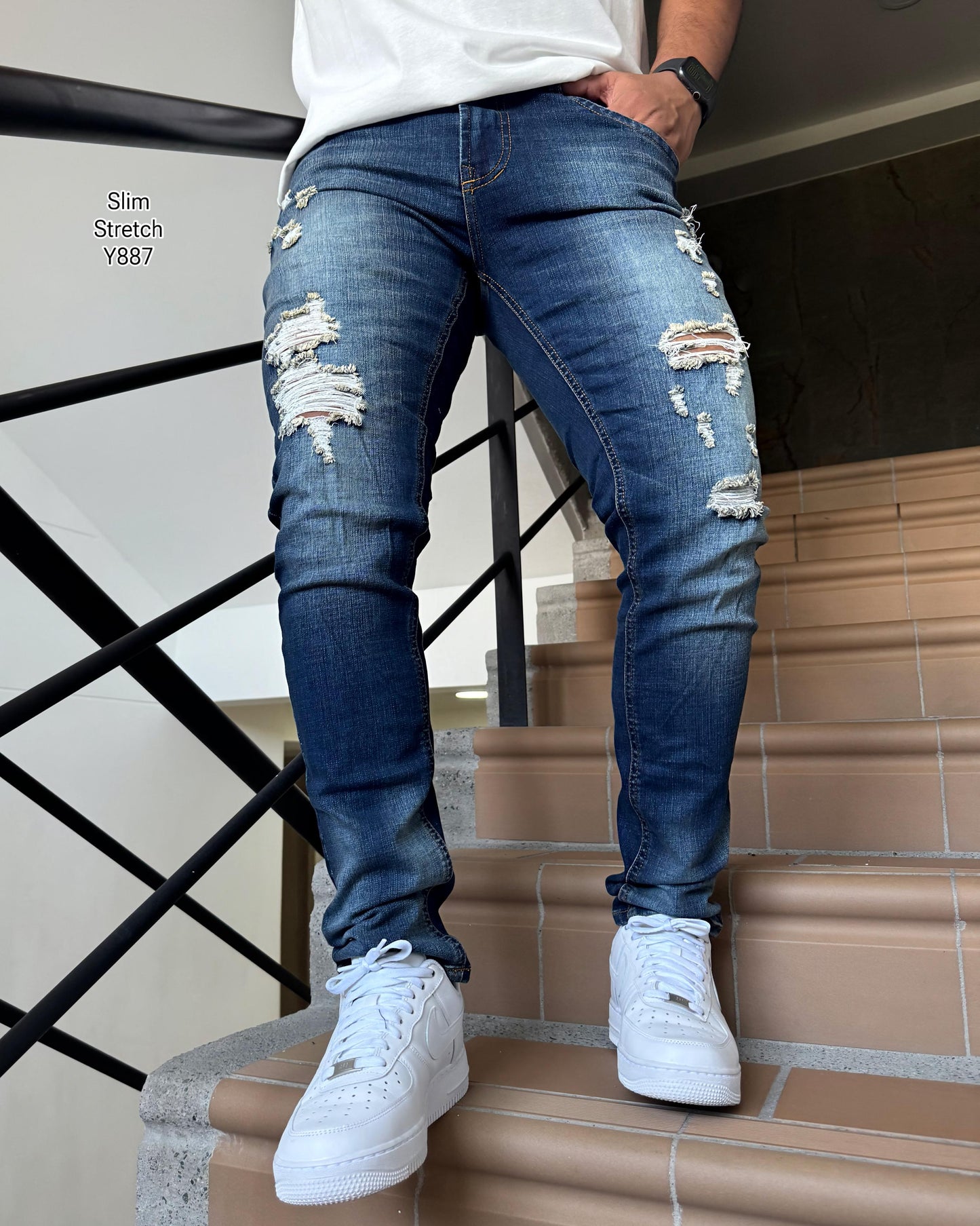JEANS SLIM HOMBRE – URBAN STYLE