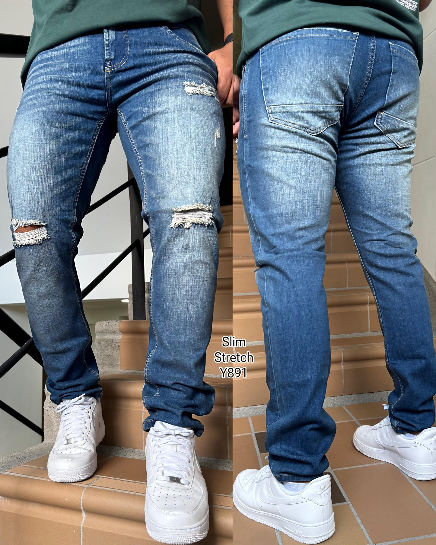 JEANS SLIM HOMBRE – URBAN STYLE