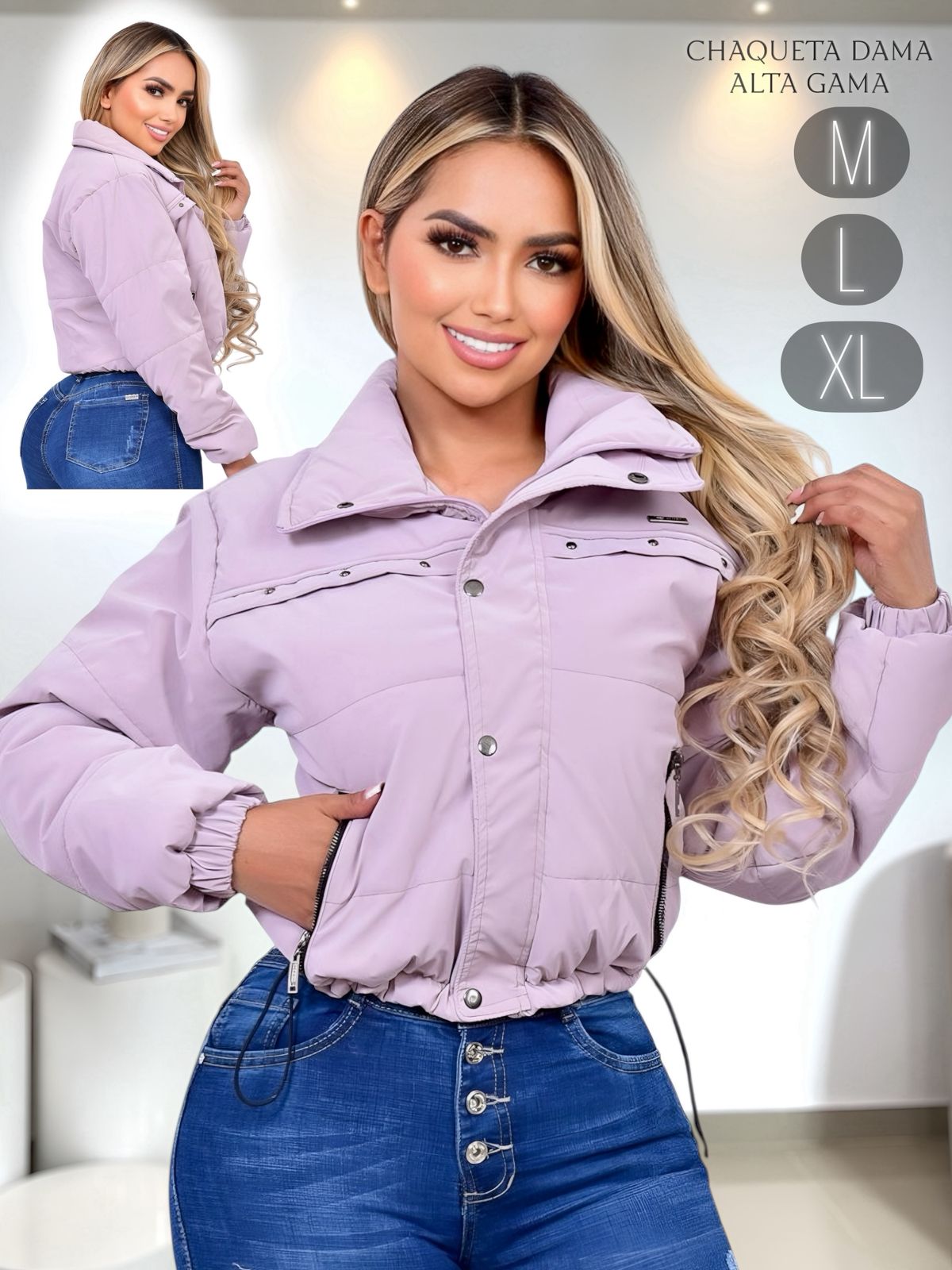 CHAQUETA PREMIUM IMPERMEABLE SHINE