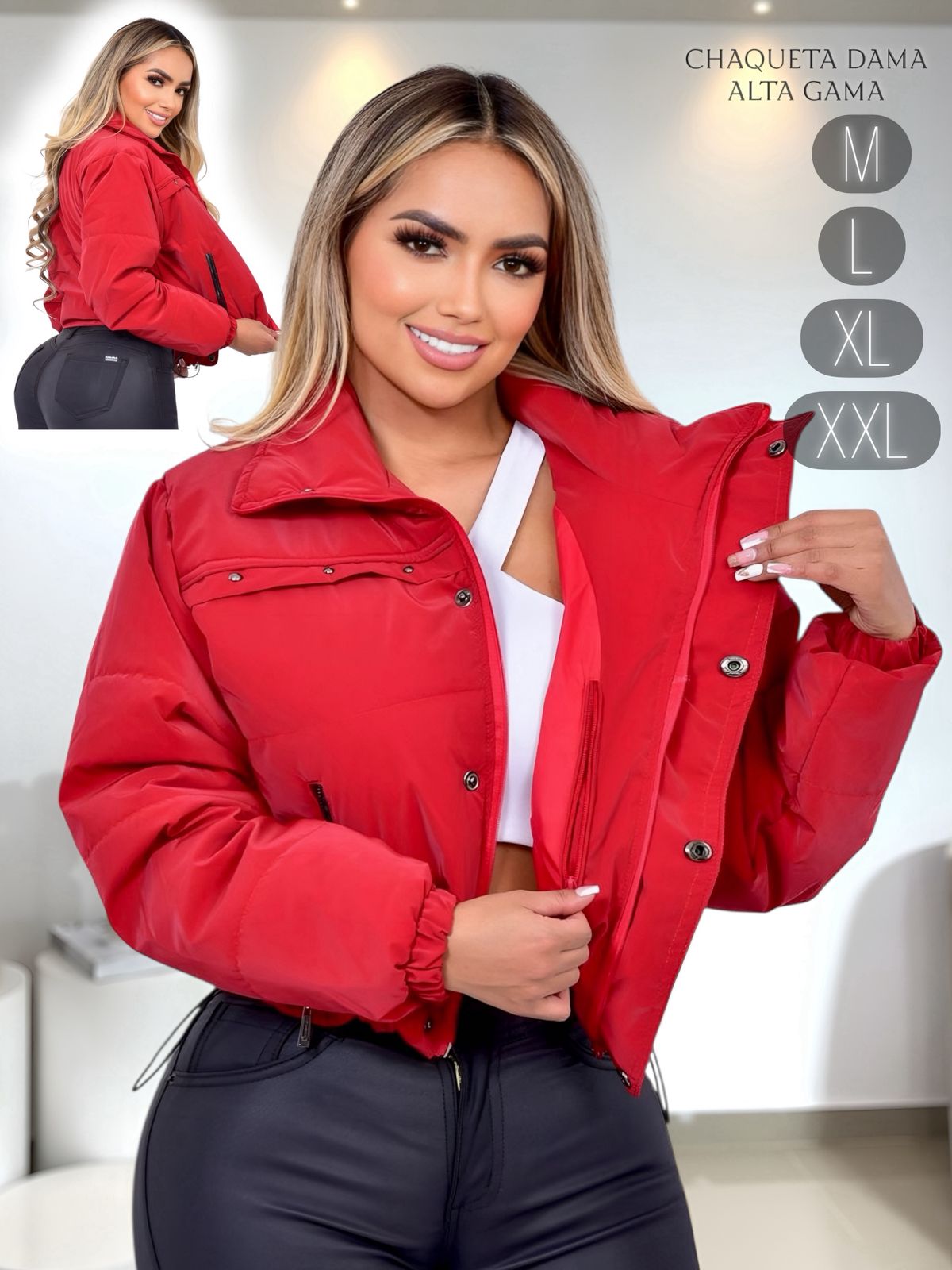CHAQUETA PREMIUM IMPERMEABLE SHINE