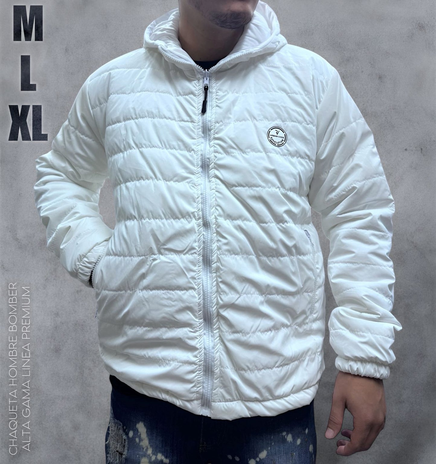 CHAQUETA BOMBER ESTILO AMERICANA