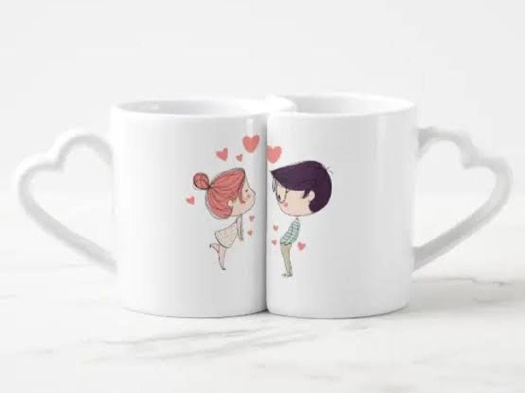 MUGS DOBLE AGARRADERA CORAZON