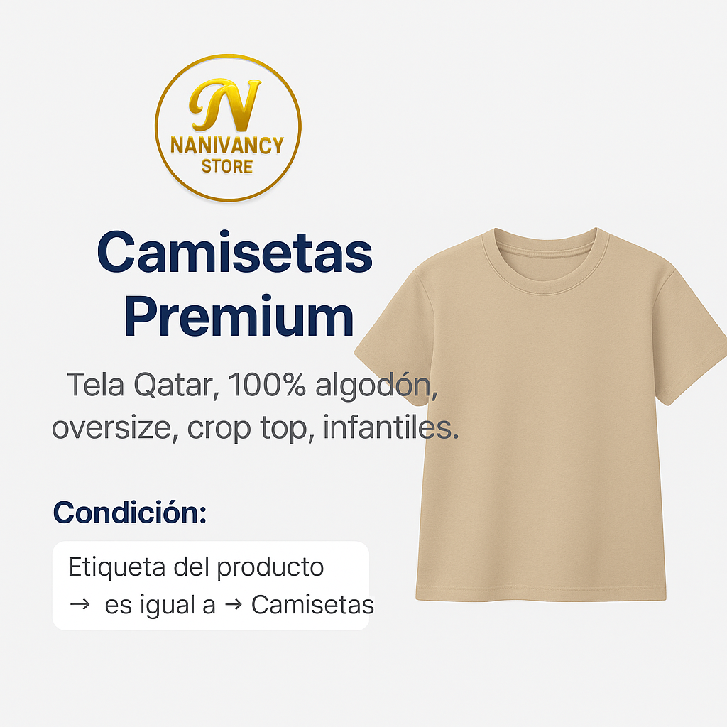 PREMIUM CAMISETAS