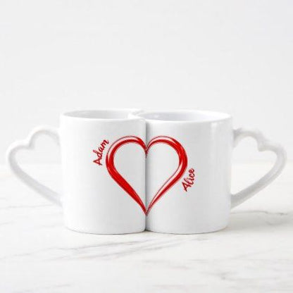 MUGS DOBLE AGARRADERA CORAZON