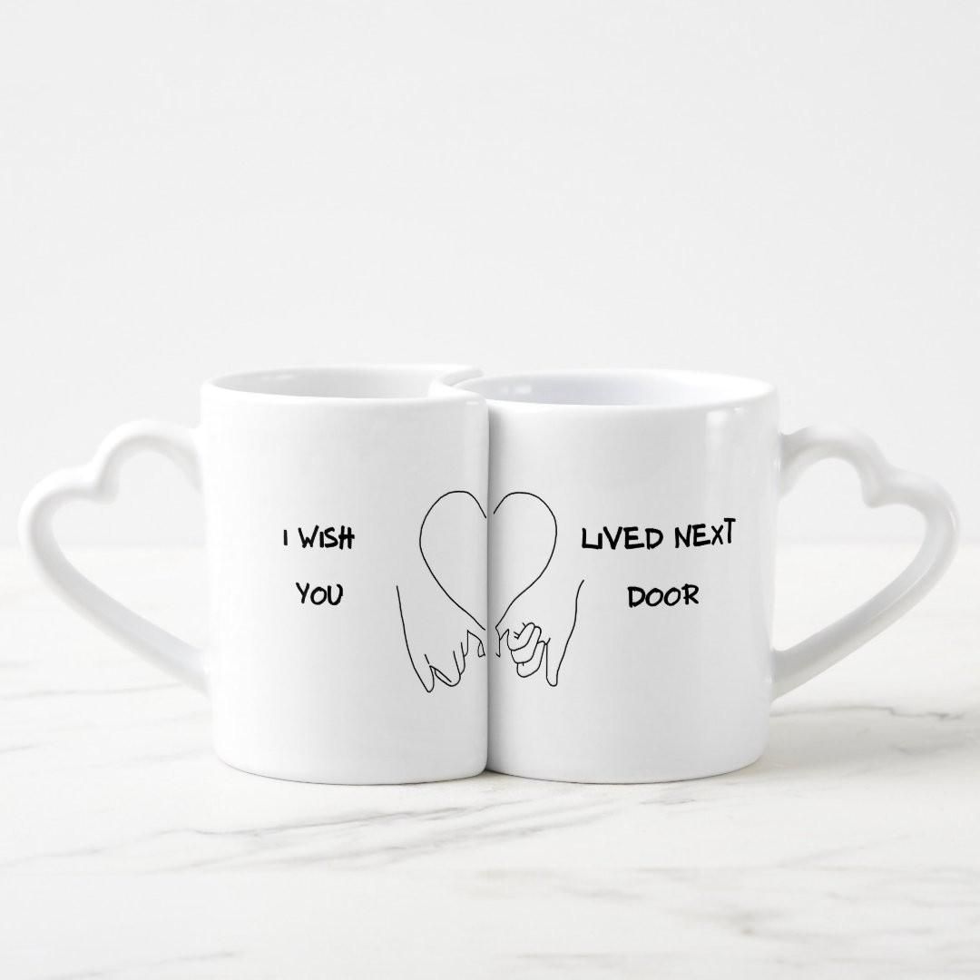MUGS DOBLE AGARRADERA CORAZON