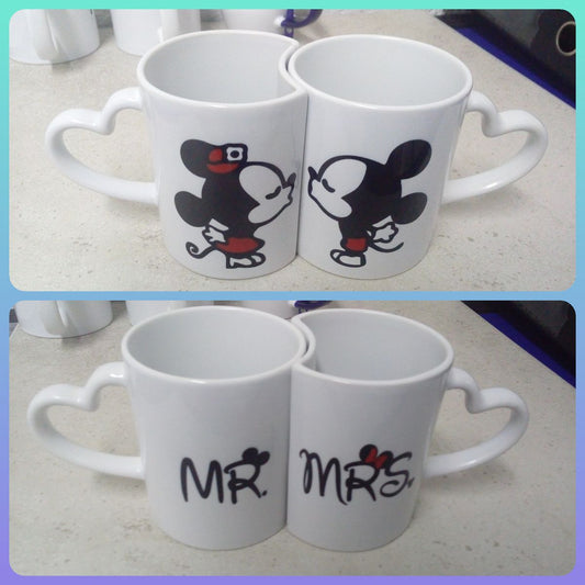 MUGS DOBLE AGARRADERA CORAZON
