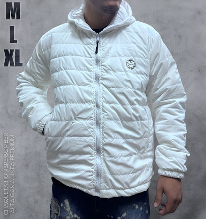 CHAQUETA BOMBER ESTILO AMERICANA